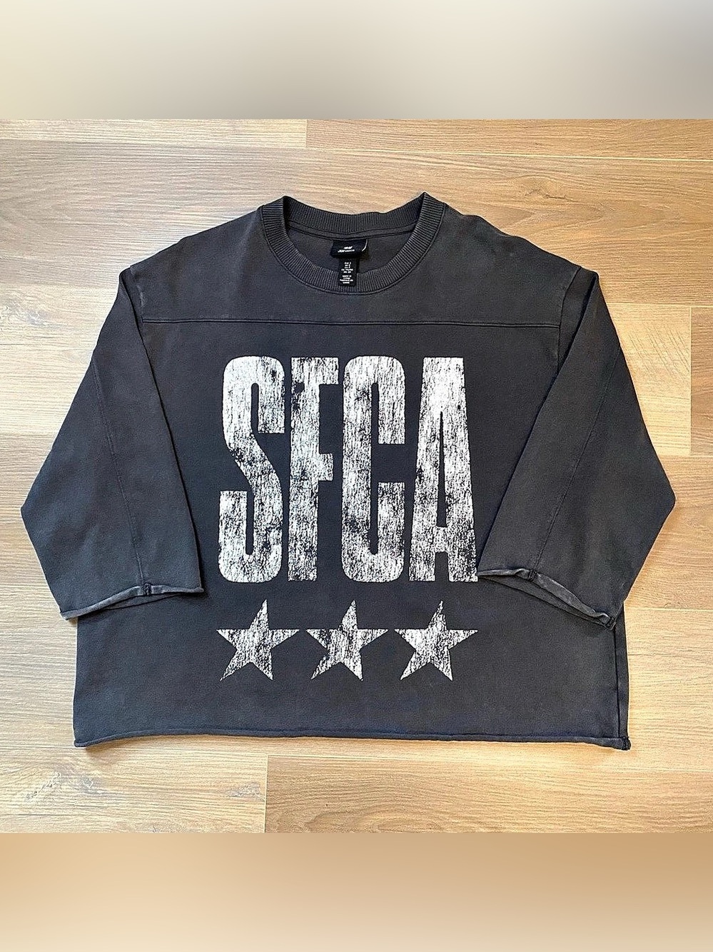 Black Graphic Sweatshirt